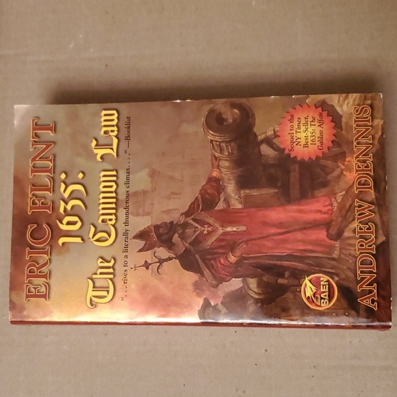 2/$8 📚 1635: The Cannon Law Eric Flint paperback fiction book - Picture 1 of 15